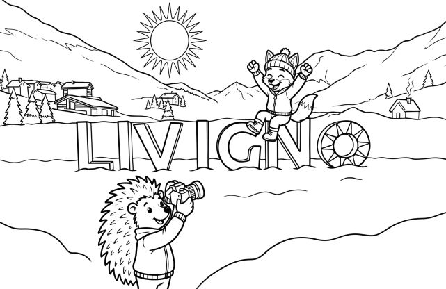 Il libro da colorare di Lupigno